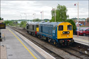  20225 + 20007 at Stratford-upon-Avon