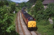 37401 + 37426 at Knighton