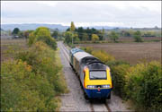 40145 and 43058 leaving Long Marston