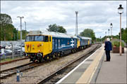 50033 at Leamington Spa