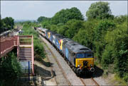 57312 with HST stock at Honeybourne.