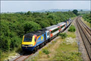 57312 with HST stock at Honeybourne.