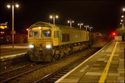 66510 arriving at Stratford-upon-Avon.