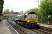 66510 passing Wilmcote.