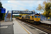 66724 with 6O01 at Hatton