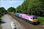 66743 + 69007 at Bentley Heath