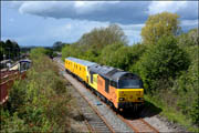 67023 with 2 NR DVTs at Honeybourne