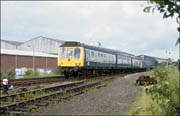 Class 108 DMU at Stratford-upn-Avon